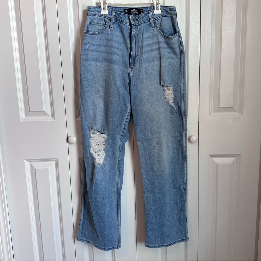 Hollister ultra high rise dad Jean